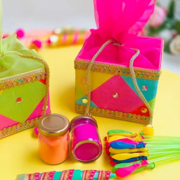 Holi celebration, gift hamperm, holi celibration, rakhi gift hamper, holi hampers, gift hamper basket for holi colour holi hamper
