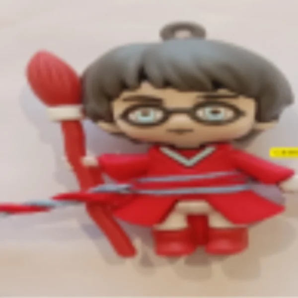 Vibrant Red Designer Rakhi for Kids – 1-Piece Combo with Cute Character Design
