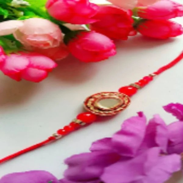 Deluxe Red Rakhi Collection