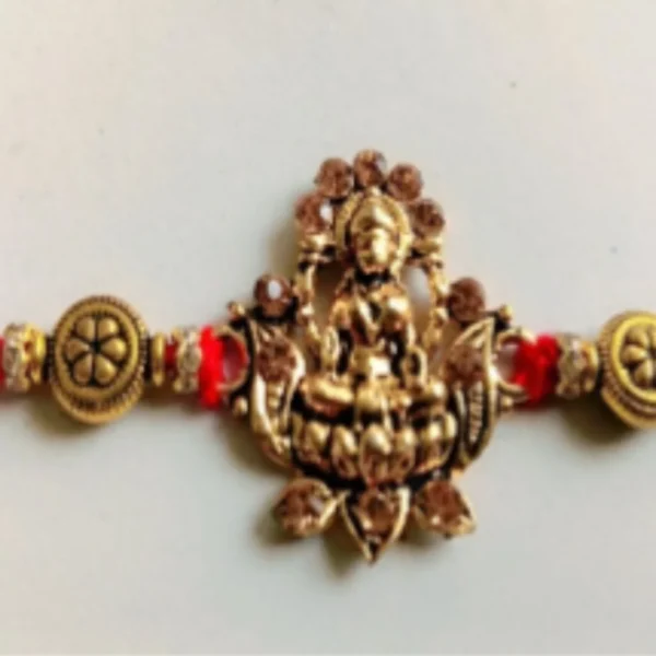 Royal Golden Set of 8 Rakhis
