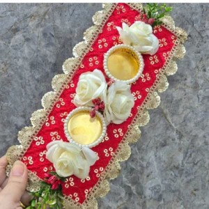 Beautiful Floral T-Light Mats (MDF Base)
