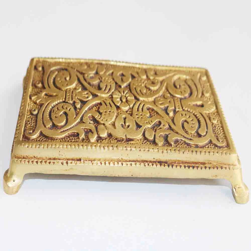 Elegant Brass Long Chowk – Golden