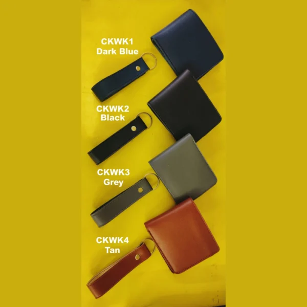 Premium Men’s Wallet & Keychain Combo – Personalized Gift - Image 2