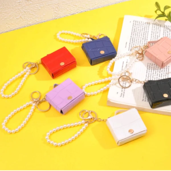 Cute Miniature Keychains – Multipurpose Coin Pouch & Lipstick Holder - Image 2
