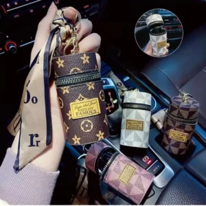 Cute Miniature Keychains – Multipurpose Coin Pouch & Lipstick Holder