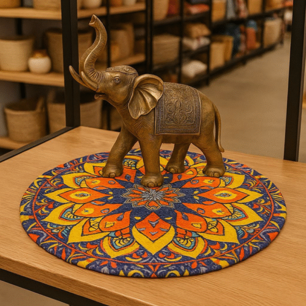 Handcrafted Jute Mats – Eco-Friendly Home Décor (Set of 2) - Image 3