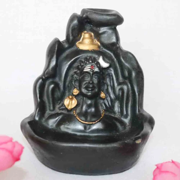 Shiv Ji Smoke Fountain – Black | Home Decor - Image 2