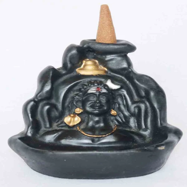 Shiv Ji Smoke Fountain – Black | Home Decor