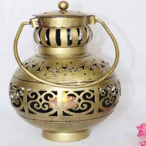 Golden Kamandal Decorative Showpiece – Traditional Home Décor Accent