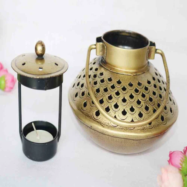 Golden Kamandal Decorative Showpiece – Small Size - Image 2