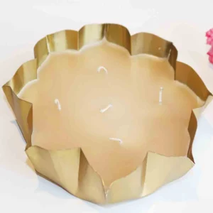 Large Flower Urli (Wax) – Elegant Home & Festive Décor Piece