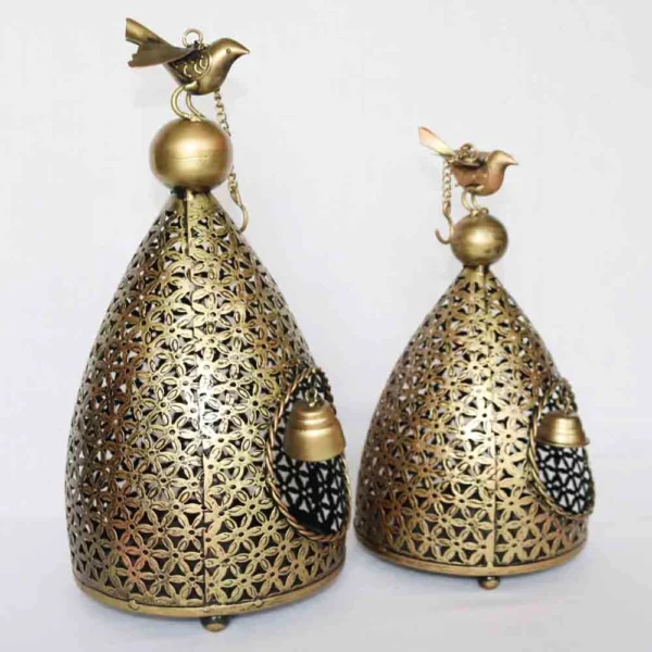 Ghosla Decorative Set of 2 – Golden - Image 2