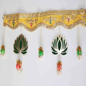 Bandhanwar Home Decor for Diwali – Red& Green  | Traditional Door Hanging