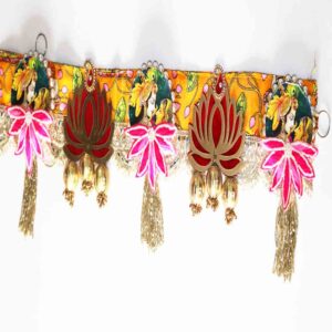 Bandhanwar Home Decor for Diwali – Yellow | Traditional Door Hanging