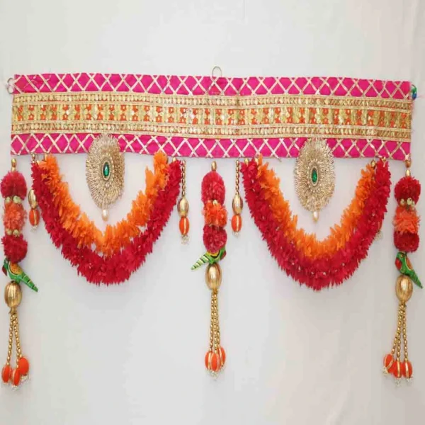 Bandhanwar Home Decor for Diwali – Multicolor | Festive Door Hanging