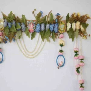 Handcrafted Multicolor Bandhanwar – Festive Home Décor