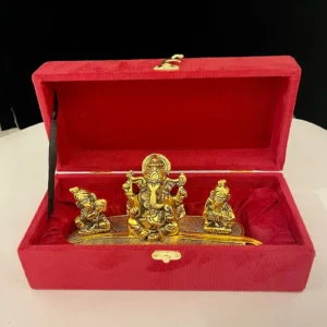 Musical Ganesha 3 Pc Set with Exclusive Gift Box