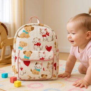 Kid’s Quilted Backpack – Jaipuri Cotton